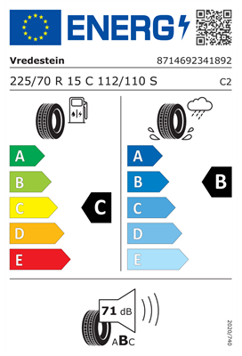 225/70R15 112/110S Vredestein COMTRAC 2